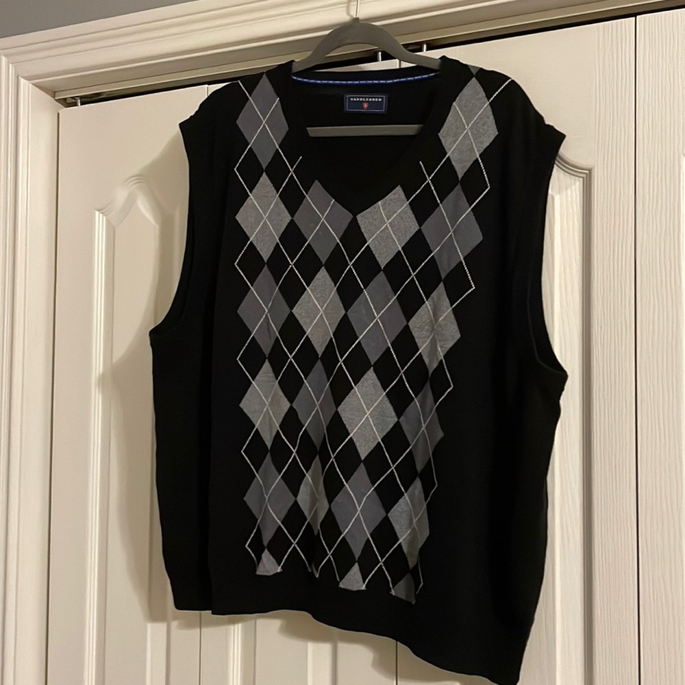 Men’s Saddlebred sweater vest XXL